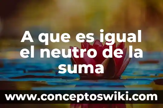 Por que es importante que la firma se a igual 4 A que es igual el neutro de la suma
