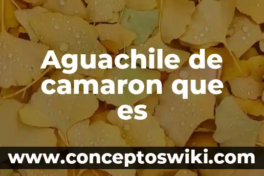 Qué es malla sol 7 Aguachile de camaron que es