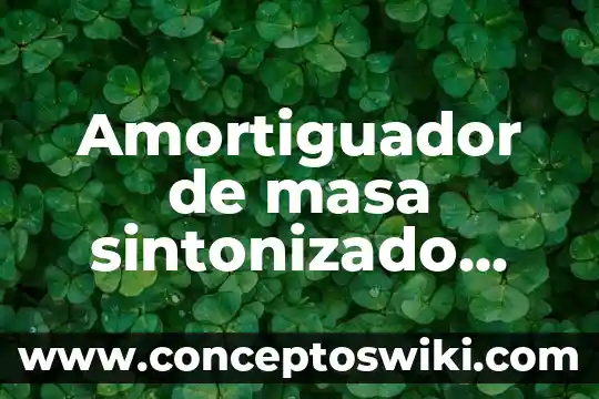 Que es la masa de mayor hipoecogenicidad sin doppler color 6 Amortiguador de masa sintonizado que es