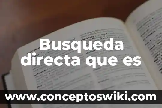 Que es la prima directa 4 Busqueda directa que es