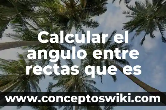 Define lo que es un ángulo obtuso y dibujo 4 Calcular el angulo entre rectas que es