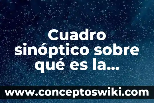 Cuadro sinóptico de que es la verdad y sus tipos 5 Cuadro sinóptico sobre qué es la población