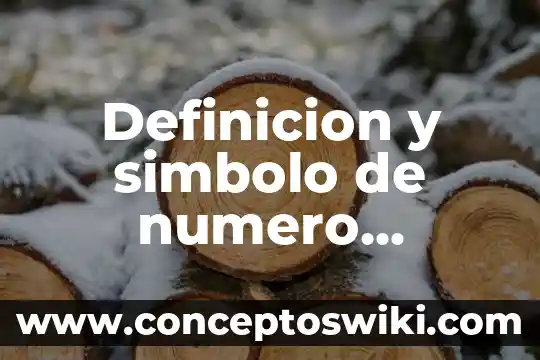 Símbolo de un elemento que es 7 Definicion y simbolo de numero imaginario que es