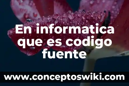 Que es una fuente de un texto 6 En informatica que es codigo fuente