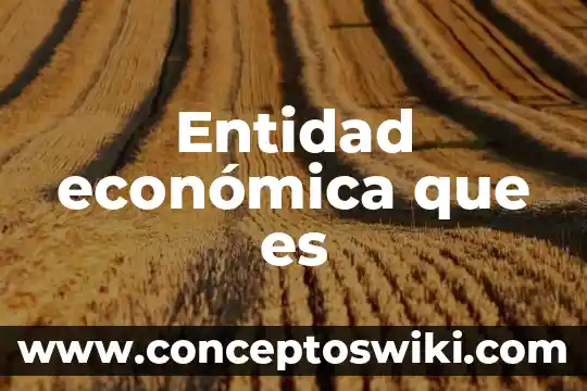 Que es un ares griego 7 Entidad económica que es