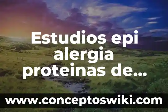 Estudios bíblicos que es ser santo 3 Estudios epi alergia proteinas de leche que es