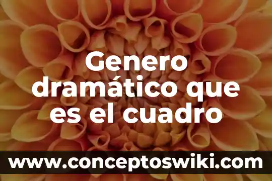 Qué es estereotipo es estereotipo de género 3 Genero dramático que es el cuadro