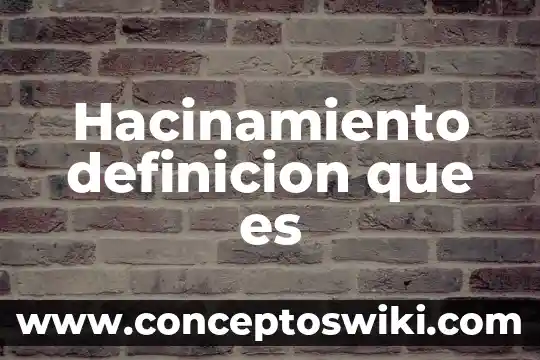 Que es compuesto quimico definicion 5 Hacinamiento definicion que es