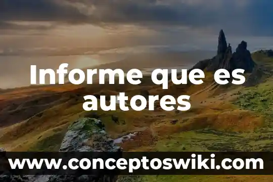Que es la enumeracion ejemplos 7 Informe que es autores