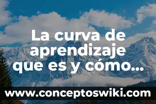 Que es una carga electrica y en que se mide 7 La curva de aprendizaje que es y cómo se mide