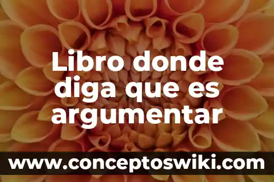 Que es el principio de pascal y donde se aplica 3 Libro donde diga que es argumentar