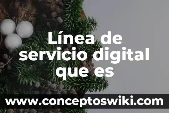 Que es una linea de transmision ondas guiadas 3 Línea de servicio digital que es