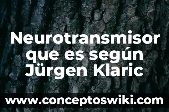 Que es un modelo cientifico en fisica 5 Neurotransmisor que es según Jürgen Klaric