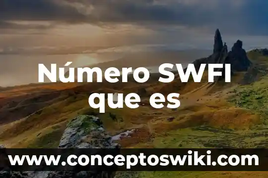 El número de Fibonacci en fotografía 7 Número SWFI que es
