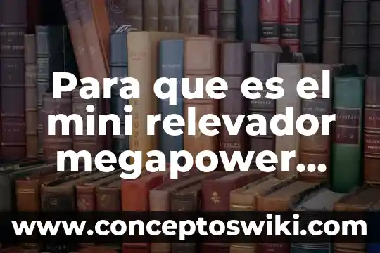 Que es un avatar del sol 6 Para que es el mini relevador megapower mp833-1c-c