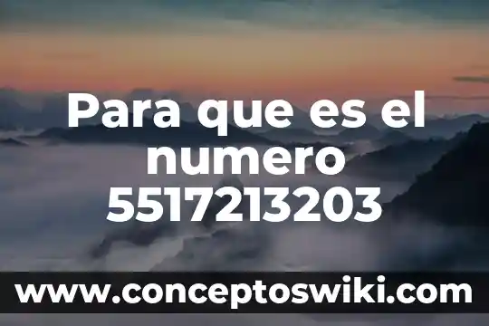 Qué es el número de cuenta Banamex 6 Para que es el numero 5517213203