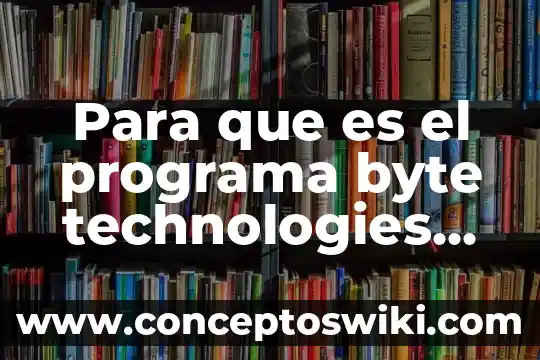 Que es programa dual 8 Para que es el programa byte technologies llc