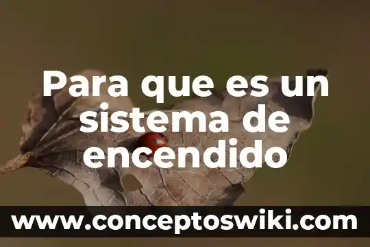 Que es sistema de coparticipación 7 Para que es un sistema de encendido