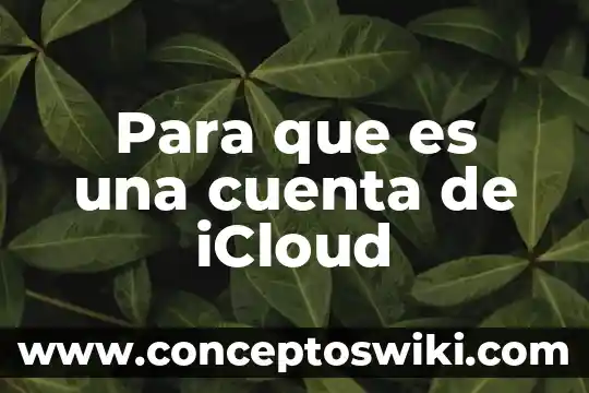 Qué es el alias de la cuenta BBVA 5 Para que es una cuenta de iCloud