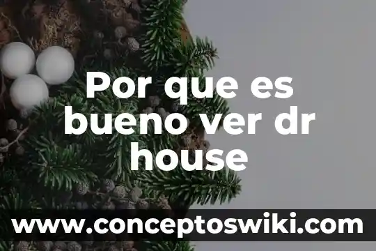Cómo ver qué es más vendido en internet 3 Por que es bueno ver dr house