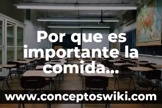 Que es un proyecto de vida saludable definicion 5 Por que es importante la comida saludable