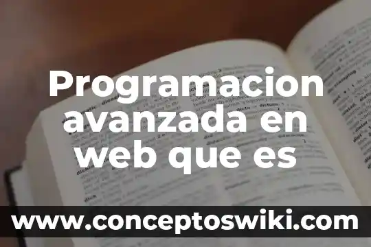 Que es memoria estatica en programacion 7 Programacion avanzada en web que es