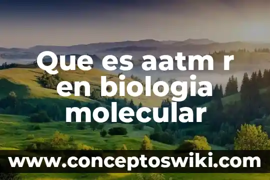 Qué es la bomba sodio potasio en biología 8 Que es aatm r en biologia molecular