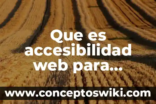 Qué es un nombre de dominio en la web 8 Que es accesibilidad web para dispositivos
