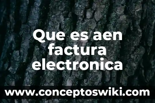 Que es firma electrónica en méxico 3 Que es aen factura electronica