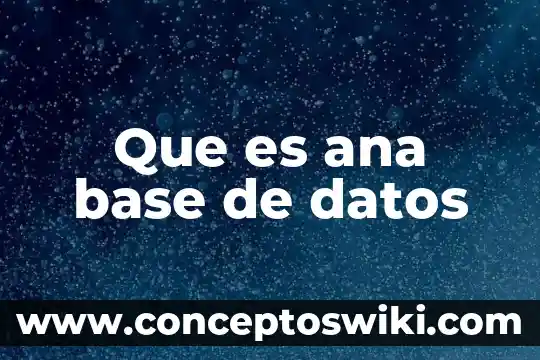 Qué es café en Costa Rica 5 Que es ana base de datos
