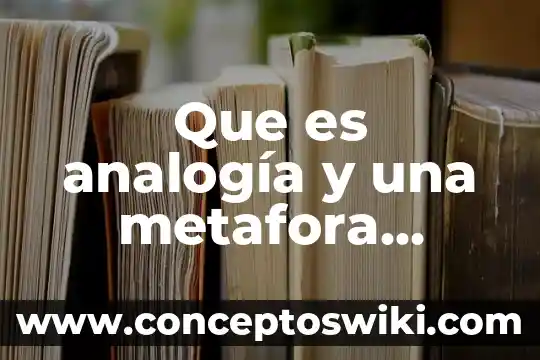 Que es una metáfora en una adivinanza ejemplos 7 Que es analogía y una metafora ejemplo
