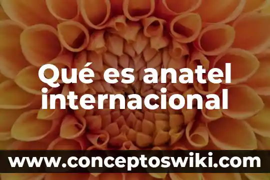 Qué es la alianza internacional de cooperativas 7 Qué es anatel internacional
