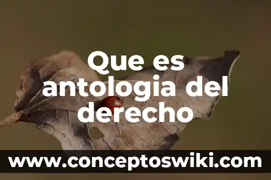 Qué es un seudónimo en derecho 4 Que es antologia del derecho