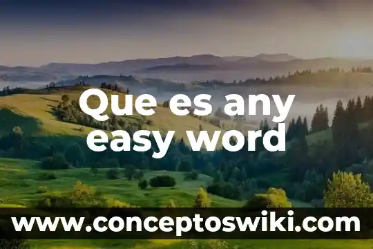 Que es un símbolo en word 6 Que es any easy word