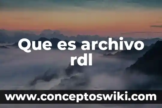 Que es aspel archivo de excel 8 Que es archivo rdl