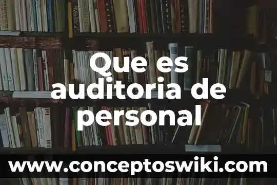 Que es el informe general de auditoria administrativa 3 Que es auditoria de personal