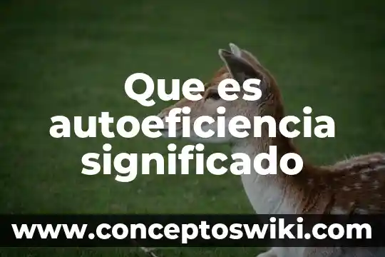 Qué es yugular significado 3 Que es autoeficiencia significado