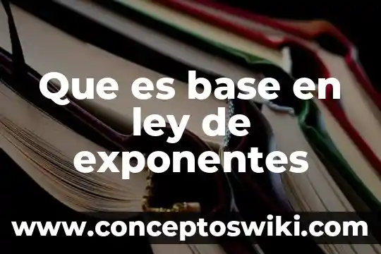 Qué es la estadística principales exponentes 4 Que es base en ley de exponentes