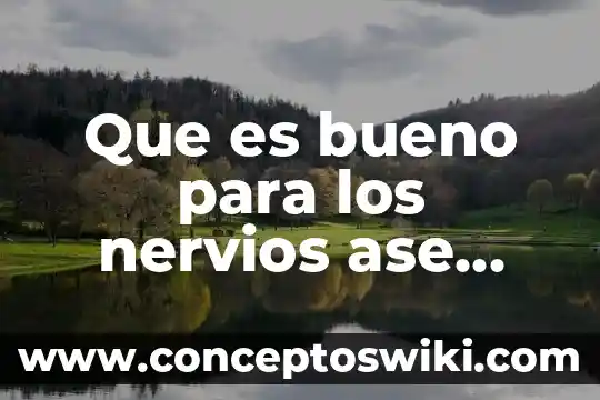 Que es bueno para los nervios de la menopausia 5 Que es bueno para los nervios ase daño para embarazadas