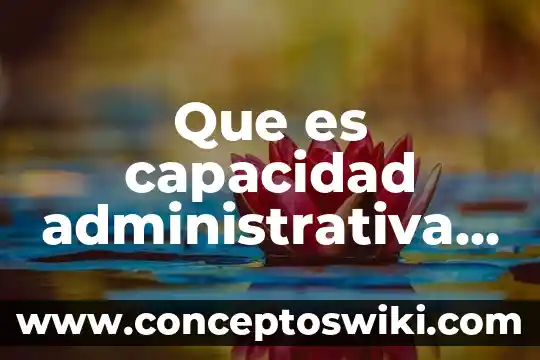 Que es desetralizacion politica y administrativa 3 Que es capacidad administrativa de un contador