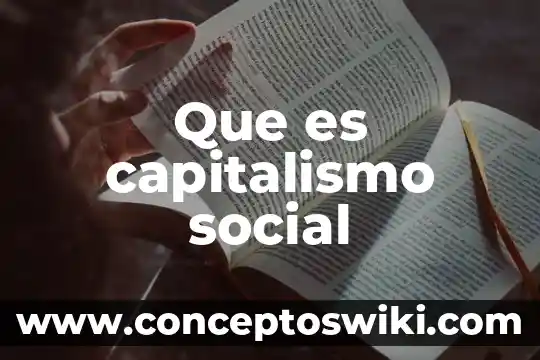 Qué es taifa significado 8 Que es capitalismo social