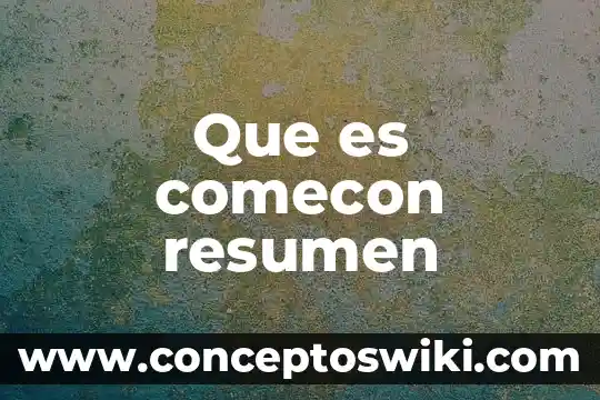 Qué es la meteorología resumen 3 Que es comecon resumen