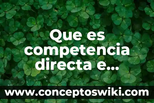Jugo de naranja que es un elemento compuesto o mezcla 4 Que es competencia directa e indirecta de la mezcla mercadotecnia