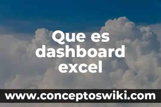 Que es una flecha de direccion en excel 5 Que es dashboard excel