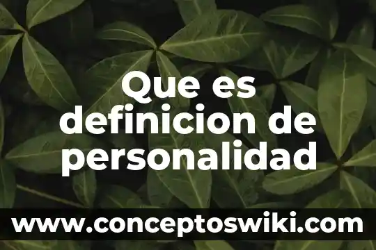Que es la personalidad juridica segun el codigo civil 5 Que es definicion de personalidad