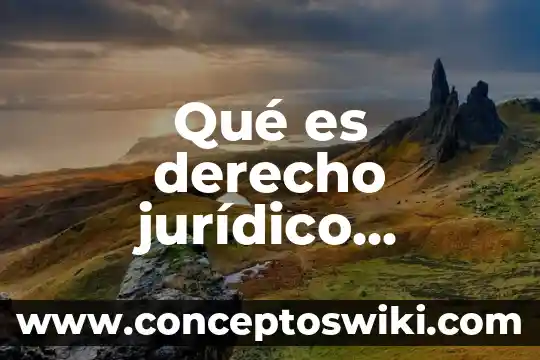Nada que es mio por derecho de conciencia 8 Qué es derecho jurídico político