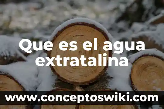 De qué es el agua de los cenotes 8 Que es el agua extratalina
