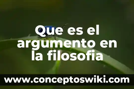 Que es sociopata significado 3 Que es el argumento en la filosofia