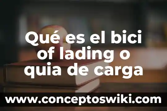Waiver of warranty que es 5 Qué es el bici of lading o quia de carga