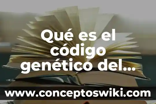 Qué es el código de justicia militar 3 Qué es el código genético del ADN